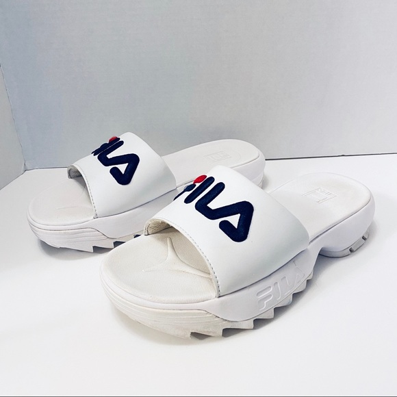 chunky fila slides